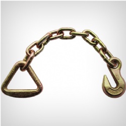 Chain with delta ring and grab hook